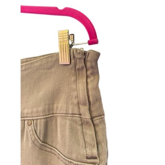 Spanx Jeggings Woman’s XL High Waisted Heavy Fabric  Ankle Length Gray - Picture 3 of 11